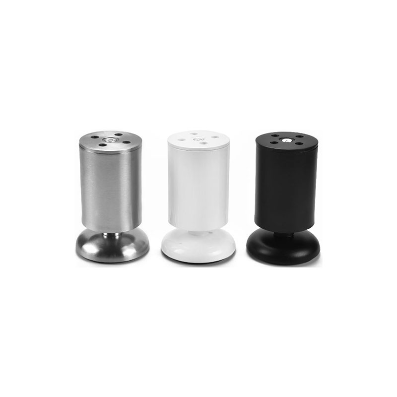 厨饰美/CHOOSEME 橱饰美（CHOOSE ME） 沙发脚床腿增高桌腿不锈钢金属可调节电视柜脚茶几橱柜桌子支撑脚 亚黑 高度18cm【可调】 橱饰美（CHOOSE ME） 沙发脚床腿增高桌腿不锈钢金属可调节电视柜脚茶几橱柜桌子支撑脚 亚黑 高度18cm【可调】