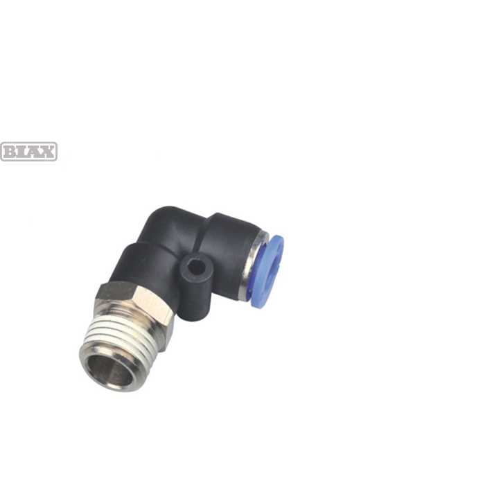 BIAX/巴克斯 BIAX/巴克斯 APL16-04 C12339  L型螺纹弯头快插式气管接头/AT91-100-140 APL16-04