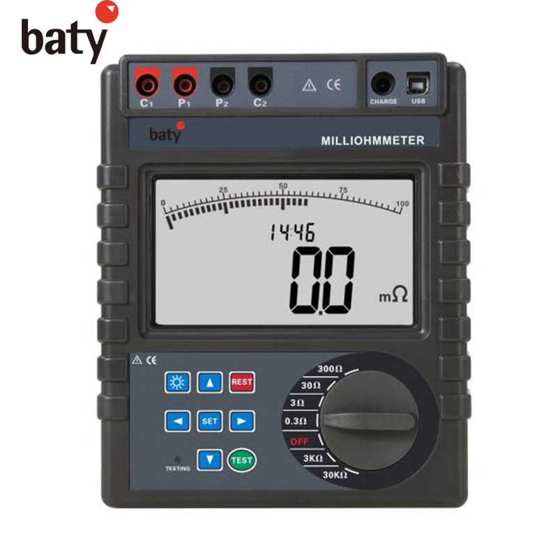 baty/贝迪 baty/贝迪 99-4040-548 C70195 数显台式毫欧计 99-4040-548