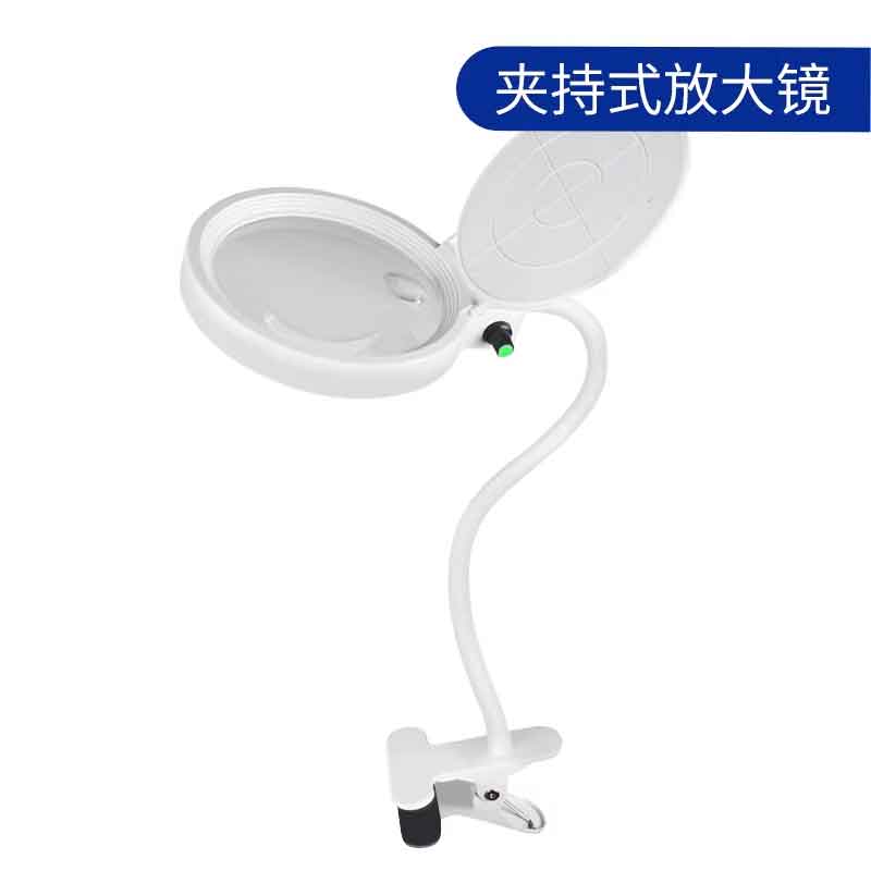 TESA/特撒 TD73A179 E16098 高倍台式放大镜带LED灯-夹持式