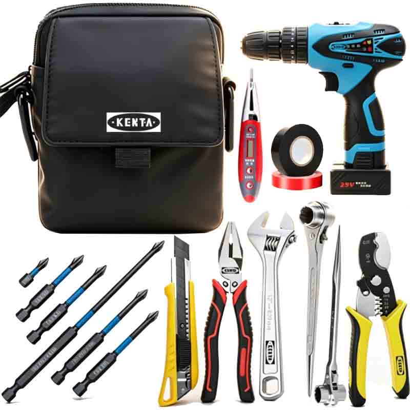 KENTA/克恩达 KENTA/克恩达 DW19-808056 DW19-808056 18件套电工检修控制器维修工具组套 DW19-808056
