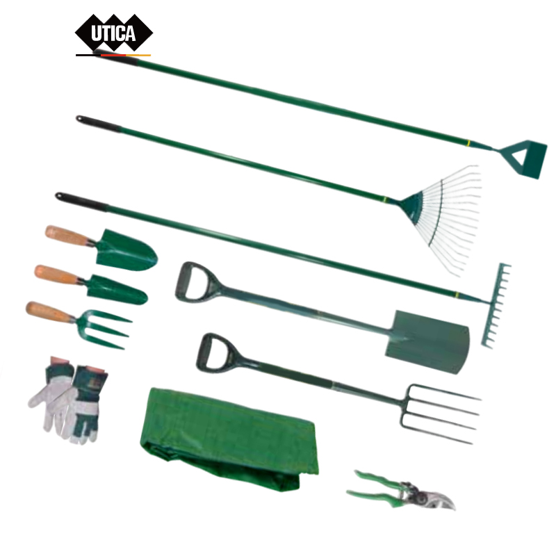 UTICA/优迪佧 UTICA/优迪佧 MT40-400-715 J16229 11件碳钢园艺工具套装 MT40-400-715